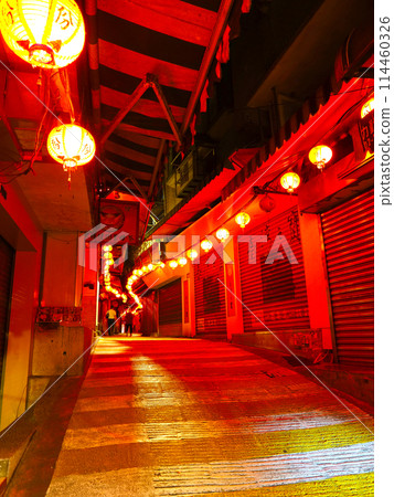 Jiufen Old Street at night, Taiwan Jiufen Old Street at night, Taiwan 114460326