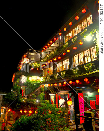 Jiufen Old Street at night, Taiwan 114460347