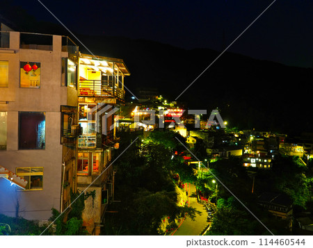 Jiufen Old Street at night, Taiwan 114460544