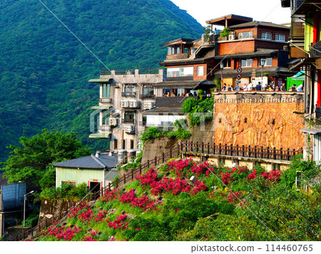 台灣, 九份 (九份) 舊街/基山街觀景台 114460765