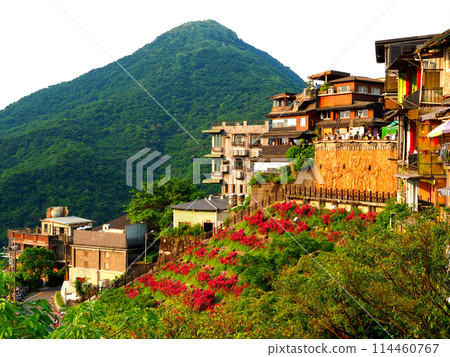 台灣, 九份 (九份) 舊街/基山街觀景台 台灣, 九份 (九份) 舊街/基山街觀景台 114460767