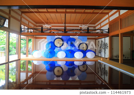 Hotokuji Temple in summer 114461973