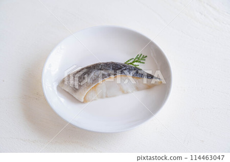 One fillet of striped Atka mackerel One fillet of striped Atka mackerel 114463047