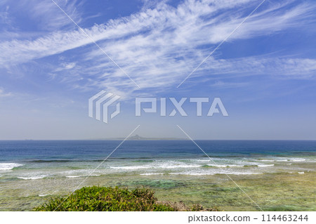 The beautiful sea of Okinawa (Ocean Expo Memorial Park) 114463244