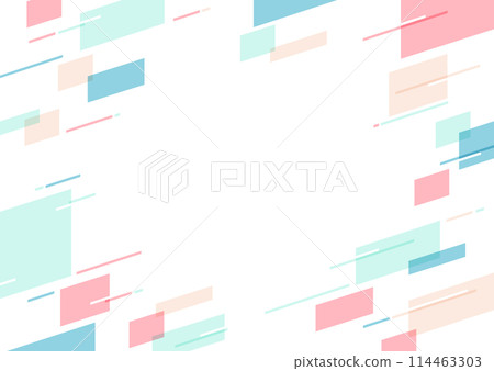 Colorful geometric pattern background illustration 114463303