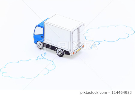 Transportation industry/Speech bubble image Transportation industry/Speech bubble image 114464983