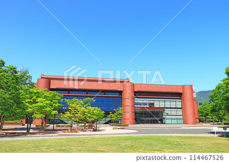 Scenery of Hokuto Cultural Hall, Nagano City, Nagano Prefecture 114467526