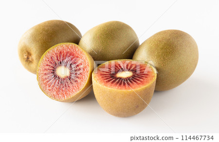 紅色獼猴桃 紅色獼猴桃 紅色獼猴桃 獼猴桃 114467734