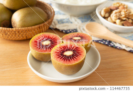 red kiwi fruit red kiwi fruit red kiwi kiwi fruit 114467735