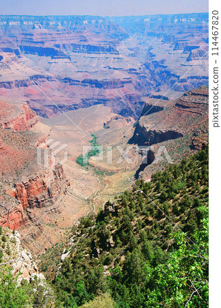Blue Sky Day At The Grand Canyon Arizona on Film Blue Sky Day At The Grand Canyon Arizona on Film 114467820