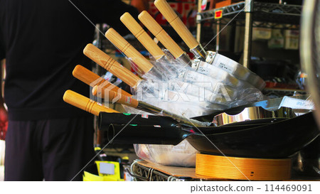 Scenery of Kappabashi Dogu Street Scenery of Kappabashi Dogu Street 114469091