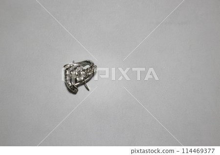 Vintage stylish female gem and jewelry 114469377