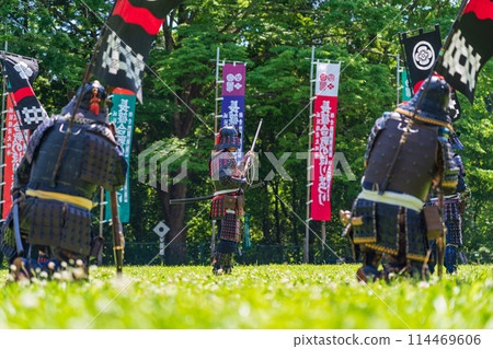 長筱戰旗節、火繩槍表演（愛知縣新城市） 114469606