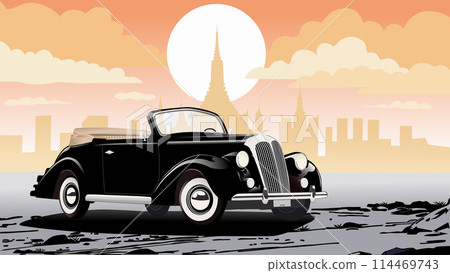 Vintage car Vintage car 114469743
