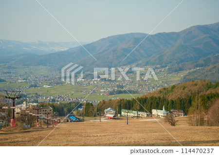 春季滑雪場和木島平 114470237