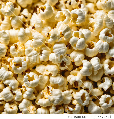 Sweet Popcorn background 114470601