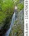 從洞穴中閃耀的瀑布（秩父九重三四郎瀑布）3 114470639