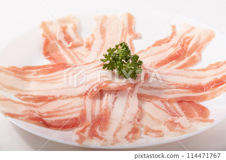 [Okinawa Agu] Pork belly for shabu-shabu 114471767