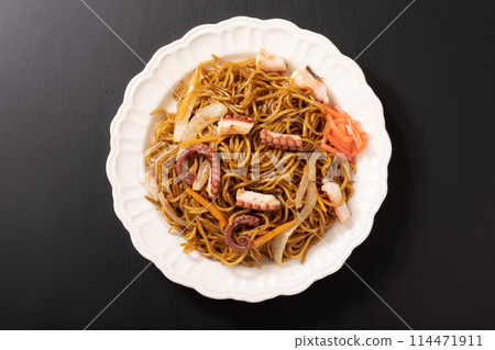 Sauce Yakisoba (with Octopus) Sauce Yakisoba (with Octopus) 114471911