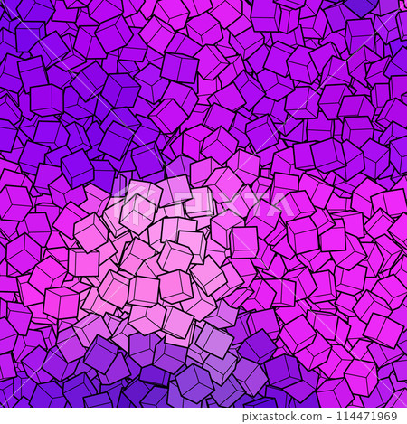 Purple background from cubes. Background template. eps 10 114471969