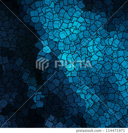 Colored background from cubes. Design element. Vector template. eps 10 Colored background from cubes. Design element. Vector template. eps 10 114471971