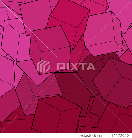 Geometric background. Presentation template. Vector background. polygonal style. Mosaic. Red cubes. eps 10 Geometric background. Presentation template. Vector background. polygonal style. Mosaic. Red cubes. eps 10 114472000