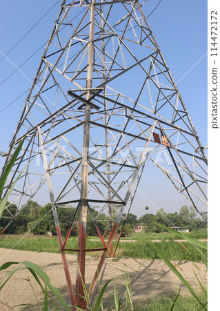 Large Multi-Functional Electric Power Transmission Tower 114472172