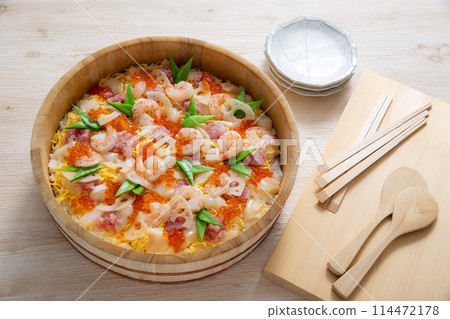 散壽司 壽司 日本料理 Bara 壽司 114472178