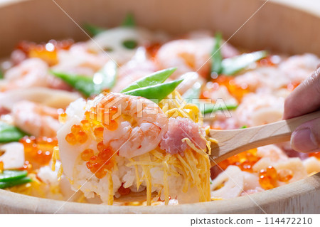 散壽司 壽司 日本料理 Bara 壽司 114472210