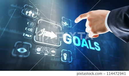 Teamwork Goals Strategy Business Support Concept Teamwork Goals Strategy Business Support Concept 114472941