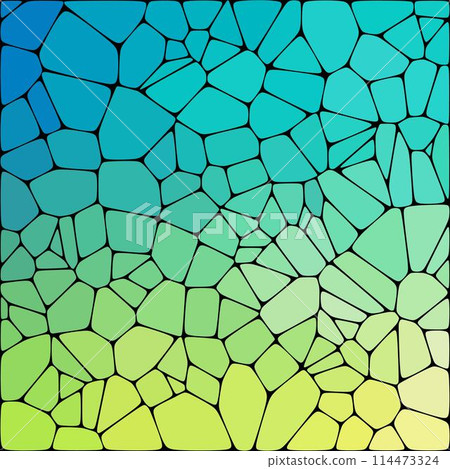 Stone plate paving pattern. Abstract geometric colorful shapes ornament vector texture. Color Pebbls. eps 10 114473324