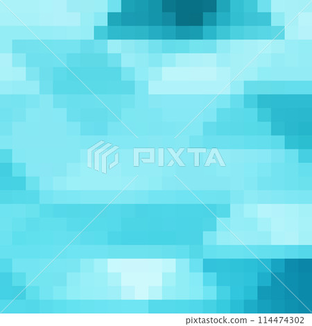 Blooming pixel template. Blue pixel background. Vector illustration for your graphic design.Vector illustration for your graphic design. eps 10 114474302