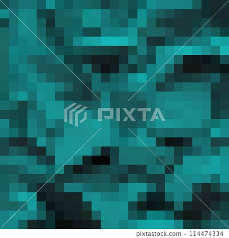 Blue pixel background. Polygonal style. Geometric abstract illustration. eps 10 Blue pixel background. Polygonal style. Geometric abstract illustration. eps 10 114474334