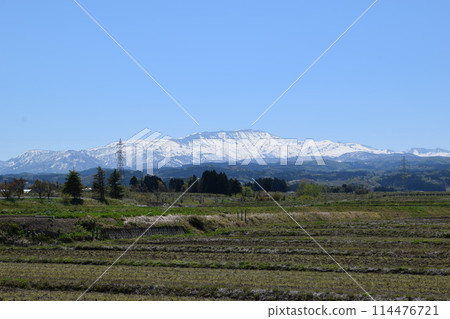 月山 日本名山百選 山形縣 出羽三山 114476721