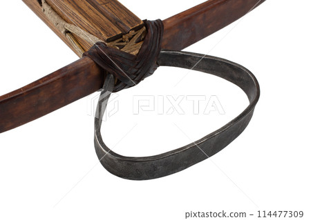 crossbow isolated on white crossbow isolated on white 114477309