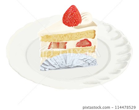 草莓酥餅（附盤） 114478529