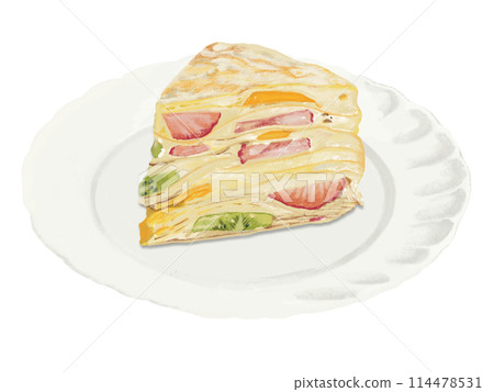 千層薄餅(附盤) 千層薄餅(附盤) 114478531