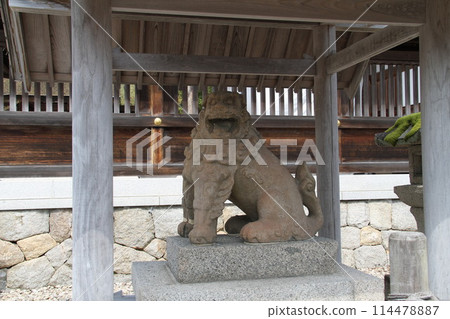 日本三大風景之一的京都天橋立的春天景色 日本三大風景之一的京都天橋立的春天景色 114478887