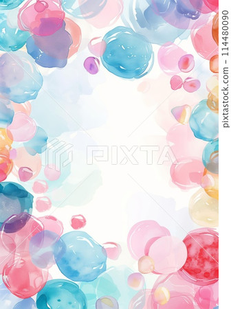 Colorful soap bubble 114480090