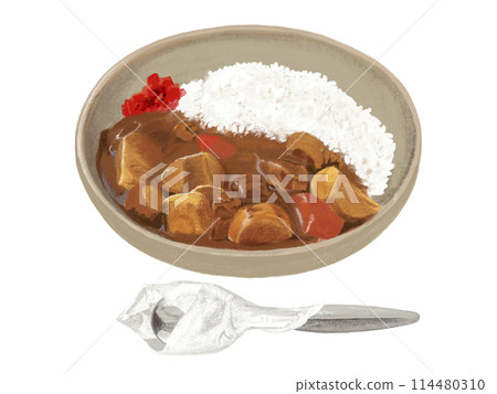 咖哩飯（用湯匙） 114480310