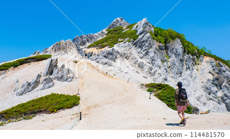 夏季攀登燕岳（燕岳-燕山山頂） 114481570