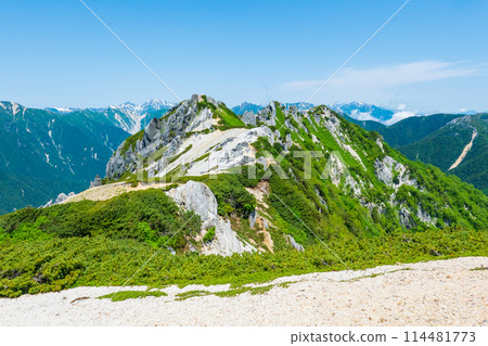 Summer climbing of Mt. Tsubakur (Mt. Tsubakur to Mt. Kitatsubakur) 114481773