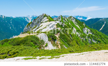 Summer climbing of Mt. Tsubakur (Mt. Tsubakur to Mt. Kitatsubakur) 114481774