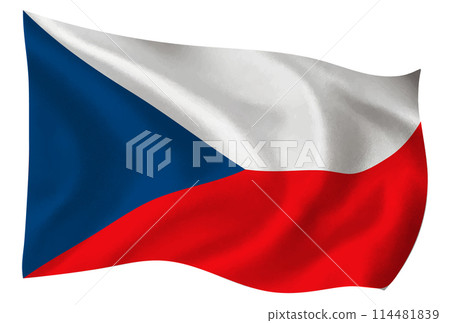 Czech Republic country flag world icon 114481839