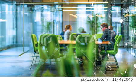 商業專業人士的工作：科技與生態的融合 114482040