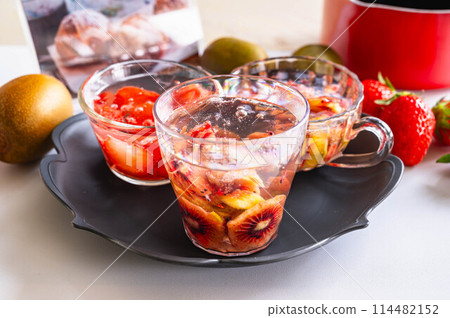 Handmade fruit jelly 114482152