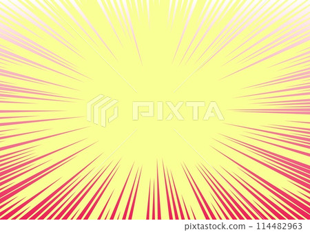 令人眼花撩亂的集中線條 114482963