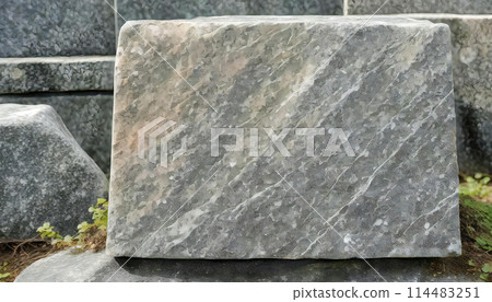 石材表面、紋理岩石材料 114483251
