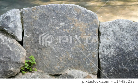 Stone surface Textured rock material 114483252