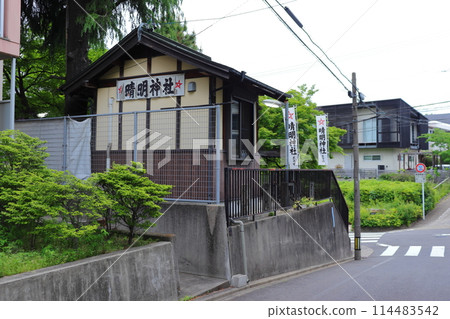 Nagoya Seimei Shrine (Chikusa Ward, Nagoya City), located in a residential area Nagoya Seimei Shrine (Chikusa Ward, Nagoya City), located in a residential area 114483542